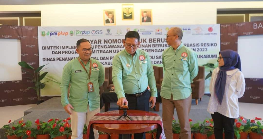 Perkuat Kerjasama antar UMKM dan Pengusaha, PJ Walkot Sukabumi Buka Gebyar NIB dan Bimtek