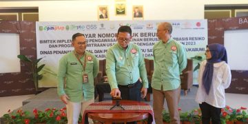Perkuat Kerjasama antar UMKM dan Pengusaha, PJ Walkot Sukabumi Buka Gebyar NIB dan Bimtek
