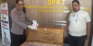 Isinya Gepokan Uang Palsu, Polisi Temukan Peti Misterius di Kadudampit Sukabumi