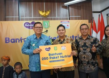 Indomaret dan Bebelac Salurkan 250 Paket Nutrisi Bantu Penanganan Stunting di Kota Sukabumi