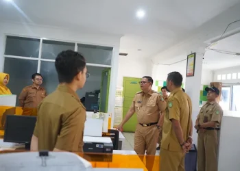 Pj Wali Kota Sukabumi Sidak Beberapa Ruangan di Lingkungan Setda