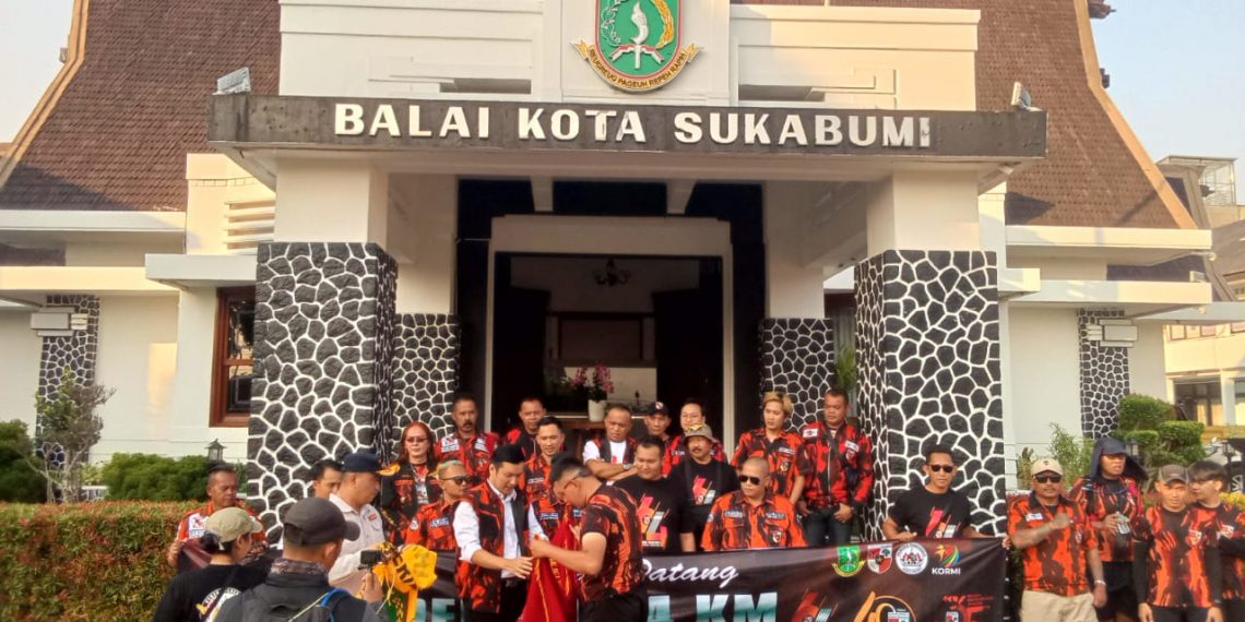 Sepuluh Pelari Anggota Pemuda Pancasila Sukses Selesaikan Lari Marathon Berjarak 64 KM
