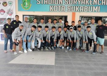 Jelang Melawan Fanshop, Pemain Perssi Kota Sukabumi Hanya Berlatih Ringan