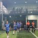 Gelorakan Pemilu Damai Mahasiswa Nusaputra Berdiskusi Bersama Polres Sukabumi Kota di Lapang Mini Soccer