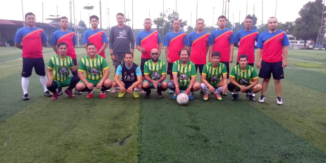 BAPPEDA Kota Sukabumi dan Jurnalis, Jalin Silaturahmi di Lapangan Mini Soccer