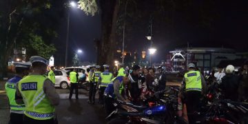 Jelang Pilkada Serentak Polisi dan TNI di Sukabumi Gelar Patroli Skala Besar