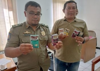 690 Bungkus Rokok Ilegal Ditemukan Saat Operasi Gabungan di Kota Sukabumi