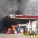 SPBU di Jalur Lingsel Sukabumi Kebakaran, 1 Angkot Ludes