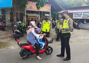 Polisi Larang Penggunaan Sepeda Listrik di Jalan Raya Sukabumi