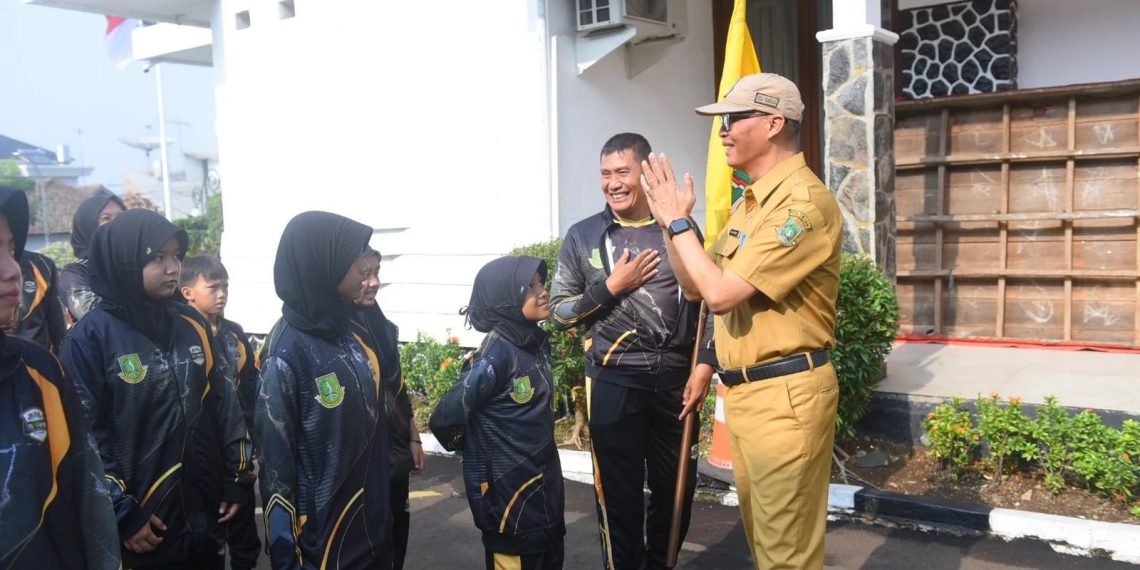 Kontingen Oltrad dan Pencaksilat Diharapkan Harumkan Nama Kota Sukabumi
