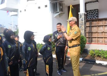 Kontingen Oltrad dan Pencaksilat Diharapkan Harumkan Nama Kota Sukabumi