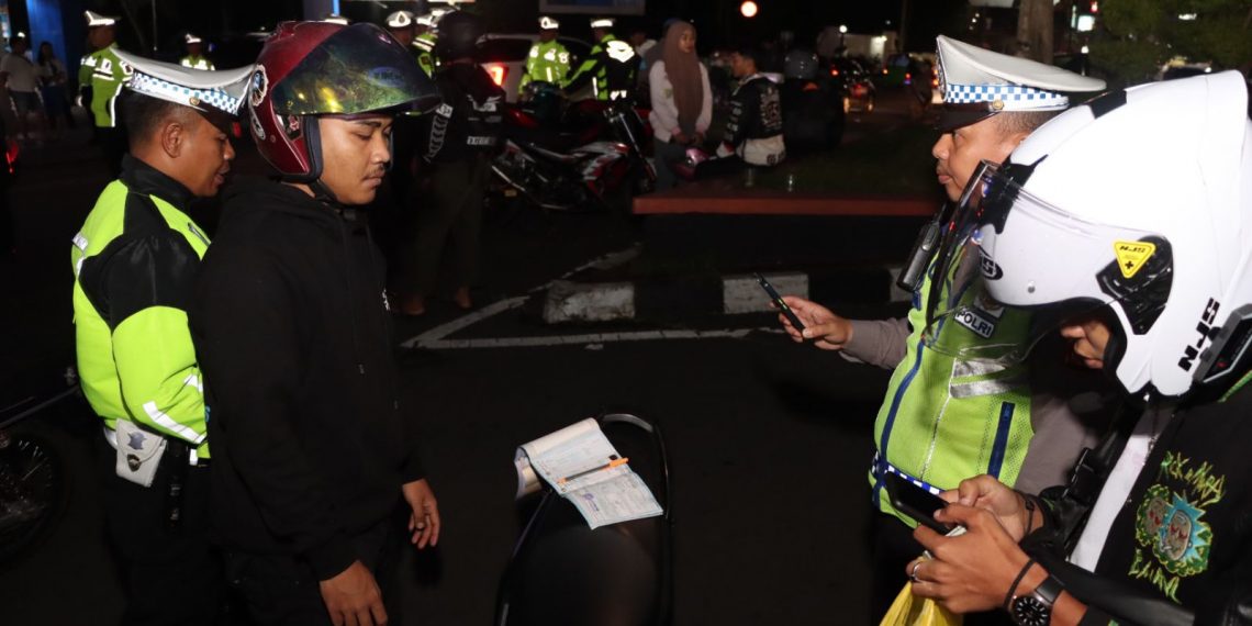 Jelang Pemilu 2024, Polres Sukabumi Kota Gelar Patroli Skala Besar