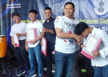 Lima Atlet MMA Binaan RIAP Mendapatkan Apresiasi Dari Kapolres Sukabumi Kota