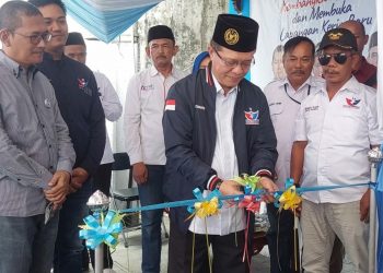 Indra Utama Resmikan Posko Aspirasi dan Inspirasi Pemenangan Pemilu 2024