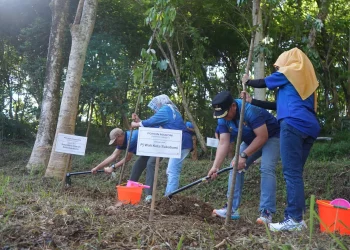 Peringati Hari Bhakti ke 78 PU Dilakuan Dengan Penanaman Pohon di Kawasan Bumi Perkemahan Cikundul