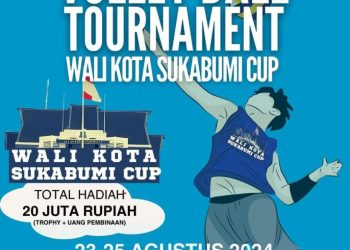 17 Klub Akan Ramaikan Kejuaraan Voli U-21 Wali Kota Sukabumi Cup 2024