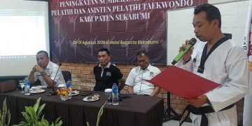 35 Pelatih Taekwondo Sukabumi Ikuti Coaching Clinic