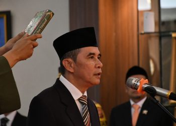 Hasan Asari Dilantik Sebagai Penjabat Sekda Kota Sukabumi