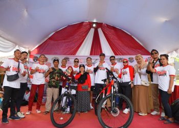 Meriah, Jalan Santai Bersama Keluarga Besar Ciaul Ngahiji Dalam Rangka HUT RI
