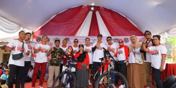 Meriah, Jalan Santai Bersama Keluarga Besar Ciaul Ngahiji Dalam Rangka HUT RI