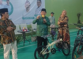 Pasangan Cagub Cawagub Jabar Acep-Gita KDI Akhiri Safari Politik di Kantor DPC PKB Kota Sukabumi