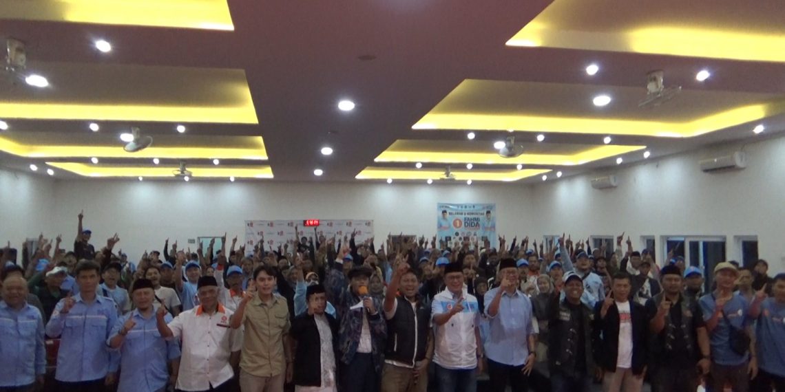 90 Gegeden dan Relawan Serasi Satukan Suara Untuk Kemenagan Fahmi-Dida