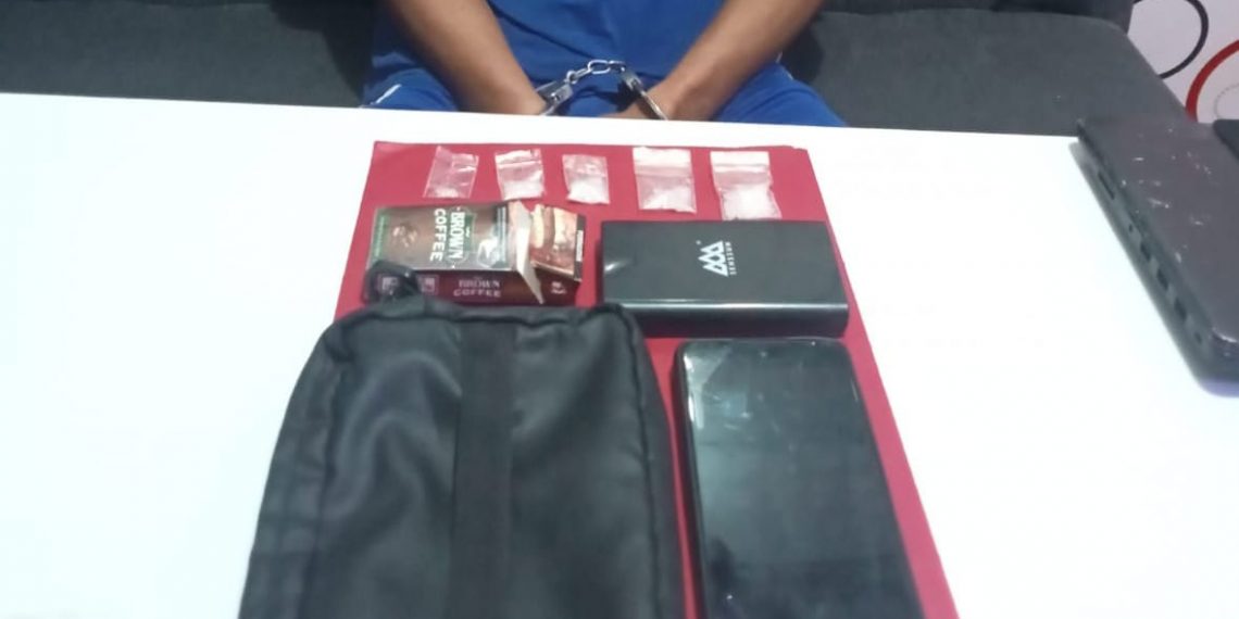 Edarkan 5 Paket Shabu Siap Edar, Pria di Sukabumi Dibekuk Polisi