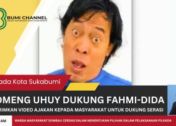 “Uhuy” Dukungan Kepada Pasangan Fahmi-Dida Terus Berdatangan