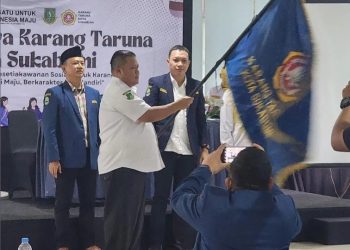 Raden Koesoemo Hutaripto Kembali Nakhodai Karang Taruna Kota Sukabumi