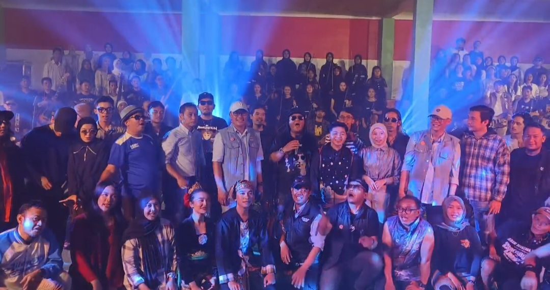 250 Seniman dan Musisi Sukabumi Terlibat Dalam Pembuatan Video Klip Serasi Satu Tujuan