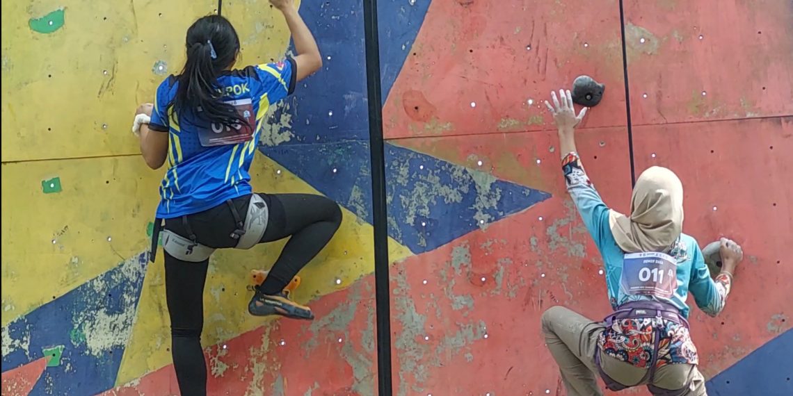 73 Atlet di Jabar Ikuti Sukabumi Wall Climbing Competition ke 2