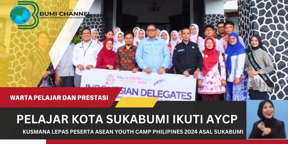 Keren, Pelajar Kota Sukabumi Ikuti  ASEAN Youth Camp Philippines (AYCP) 2024