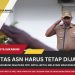 Kusmana: Siapapun Pimpinannya ASN Harus Tetap Bekerja Profesional