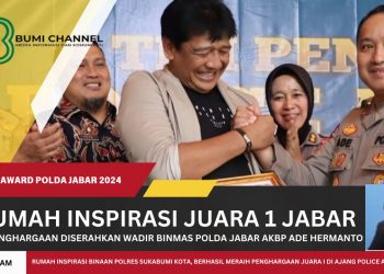 Keren, Rumah Inspirasi Sukabumi Juara Satu Police Award Polda Jabar 2024
