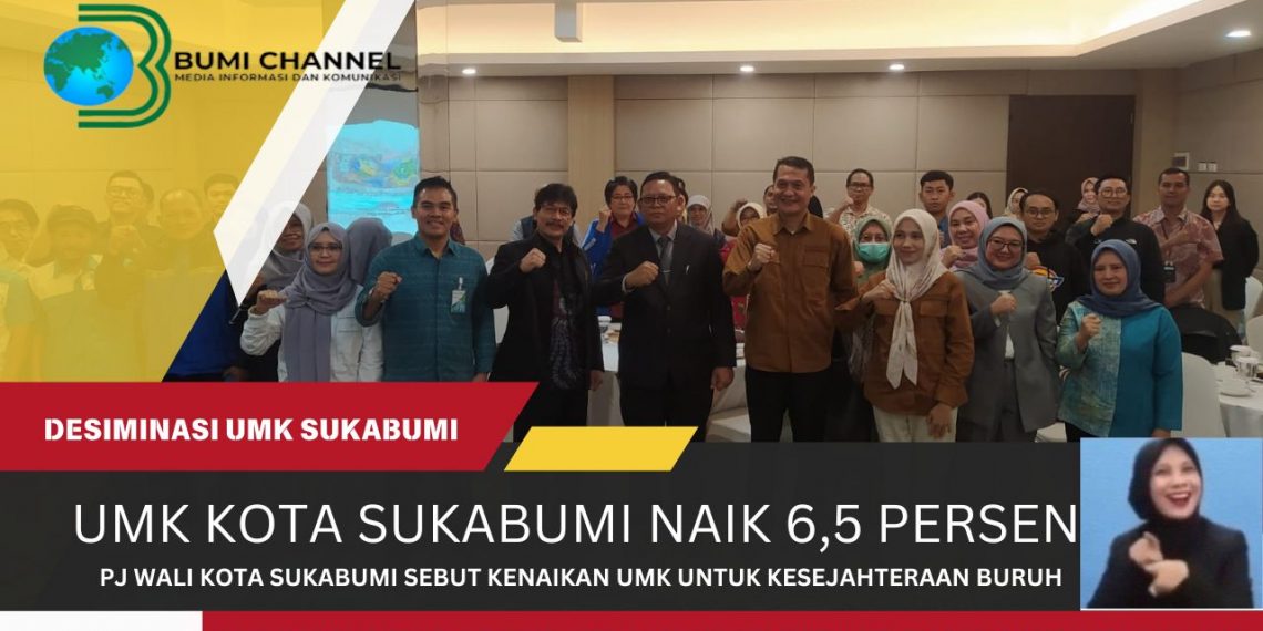 Dongkrak Kesejahteraan Buruh, UMK Kota Sukabumi Tahun 2025 Naik 6,5 Persen