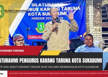 Ayep Zaki Sebut Karang Taruna Jadi Shaf Pertama Dalam Membangun Kota Sukabumi