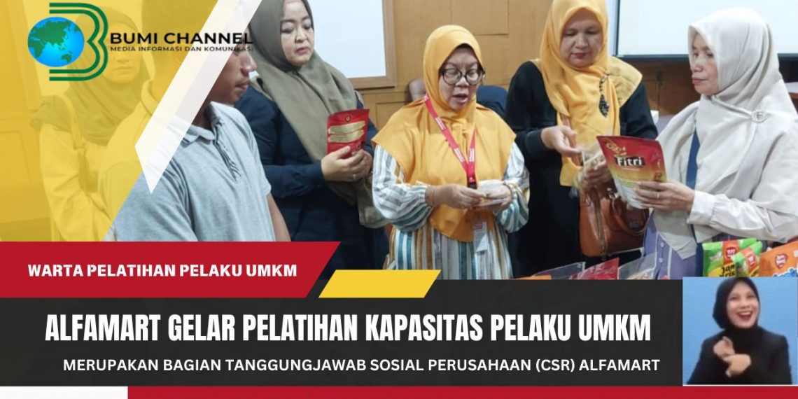 Dorong Peningkatan Kapasitas, Alfamart Gelar Pelatihan Bagi 50 UMKM di Sukabumi