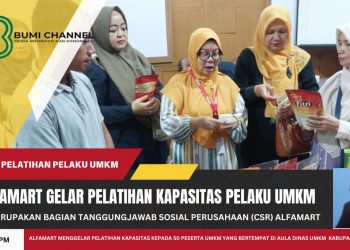 Dorong Peningkatan Kapasitas, Alfamart Gelar Pelatihan Bagi 50 UMKM di Sukabumi