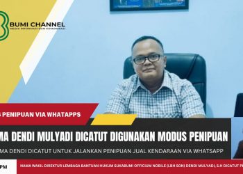 Nama Dendi Mulyadi, S.H. Dicatut Untuk Jalankan Penipuan Jual Kendaraan Via WhatsApp