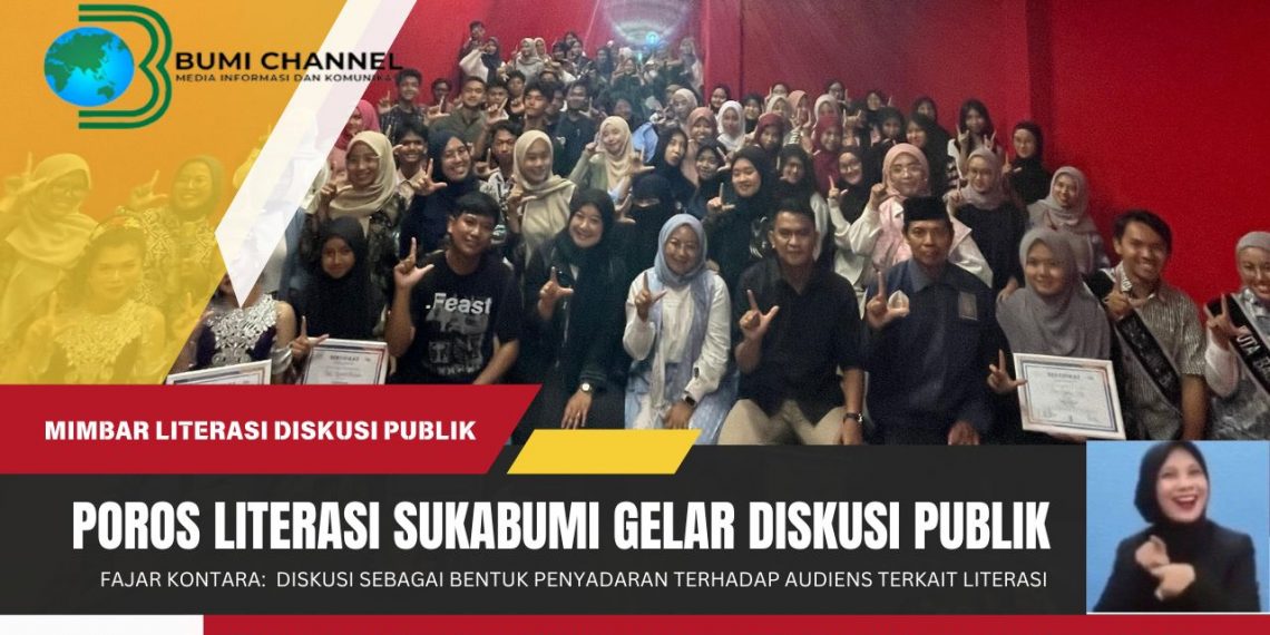 Mendobrak Corak Baru Literasi di Sukabumi Melalui Diskusi Publik