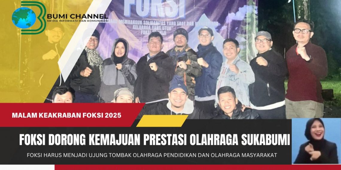 FOKSI Akan Selalu Dorong Kemajuan Prestasi Olahraga Sukabumi