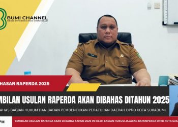 2025 Ada Sembilan Usulan Raperda Akan Dibahas Eksekutif dan Legislatif