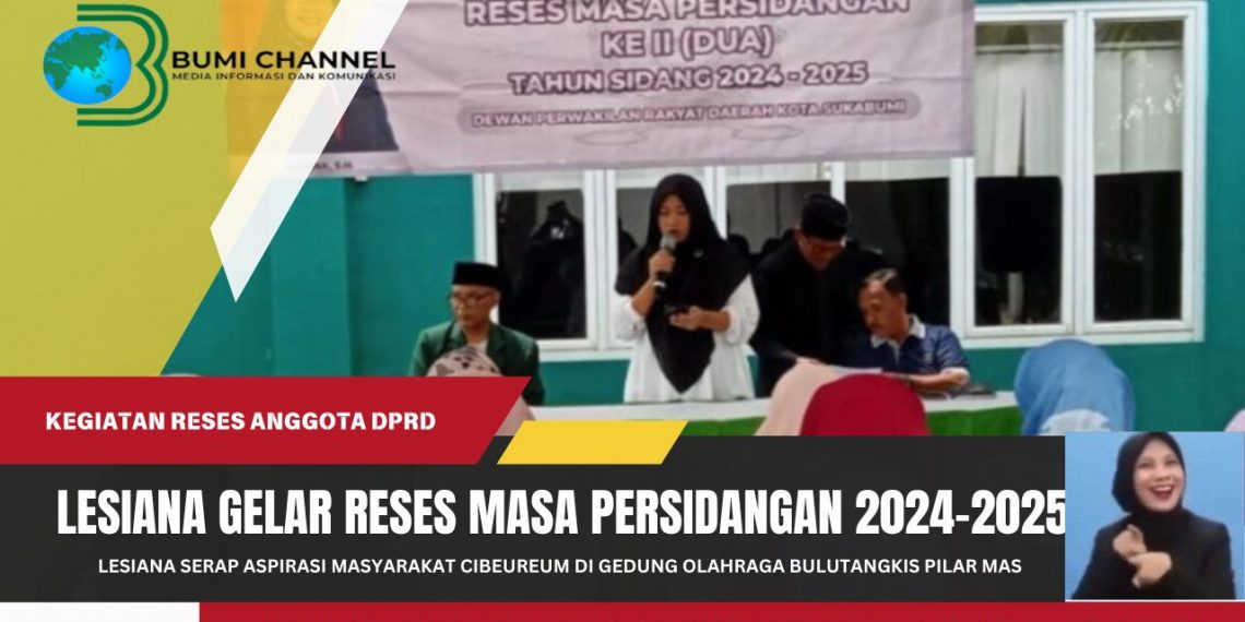 Legislator PPP Lesiana Serap Aspirasi Warga di Kecamatan Cibeureum