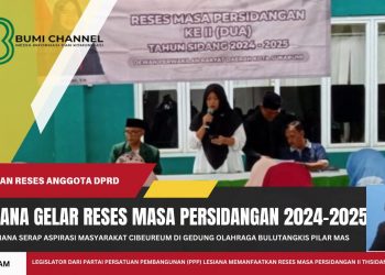 Legislator PPP Lesiana Serap Aspirasi Warga di Kecamatan Cibeureum