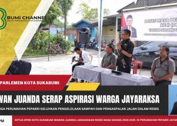 Reses Ketua DPRD Kota Sukabumi Wawan Juanda Serap Aspirsi Warga Jayaraksa
