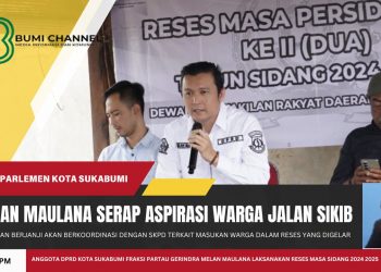 Reses Melan Maulana Serap Aspirasi Warga Jalan Sikib Citamiang