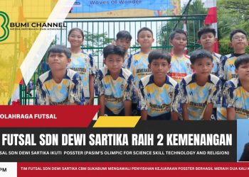 Tim Futsal SDN CBM Dewi Sartika Raih Dua Kemenangan di Babak Penyisihan Kejuaraan POSSTER 2025