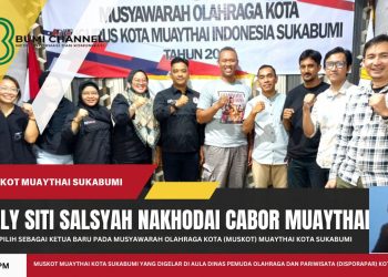 Selly Siti Salsyah Pimpin Cabang Olahraga Muaythai Kota Sukabumi