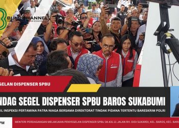 Kemendag RI, Pertamina Patra Niaga dan Bareskrim Polri Segel SPBU di Sukabumi