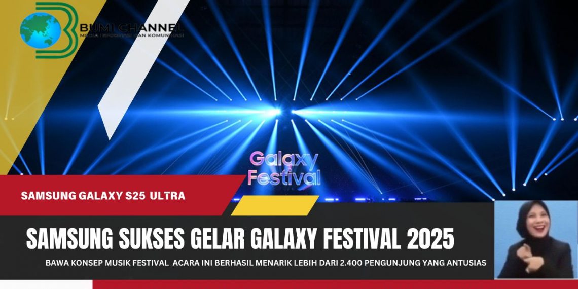 Galaxy Festival Sukses Bawa Pengalaman Konser Terbaik dengan Kecanggihan Galaxy S25 Series